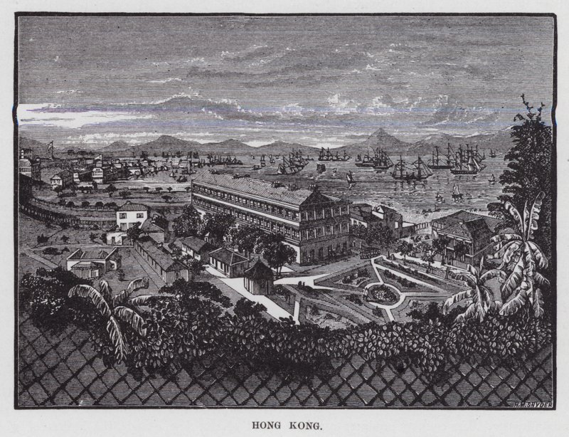 Hong Kong (gravering) af American School