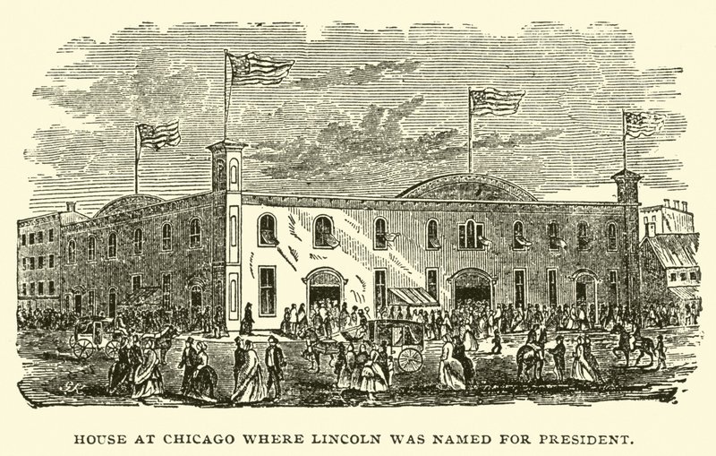 Hus i Chicago, hvor Lincoln blev opkaldt efter præsident af American School