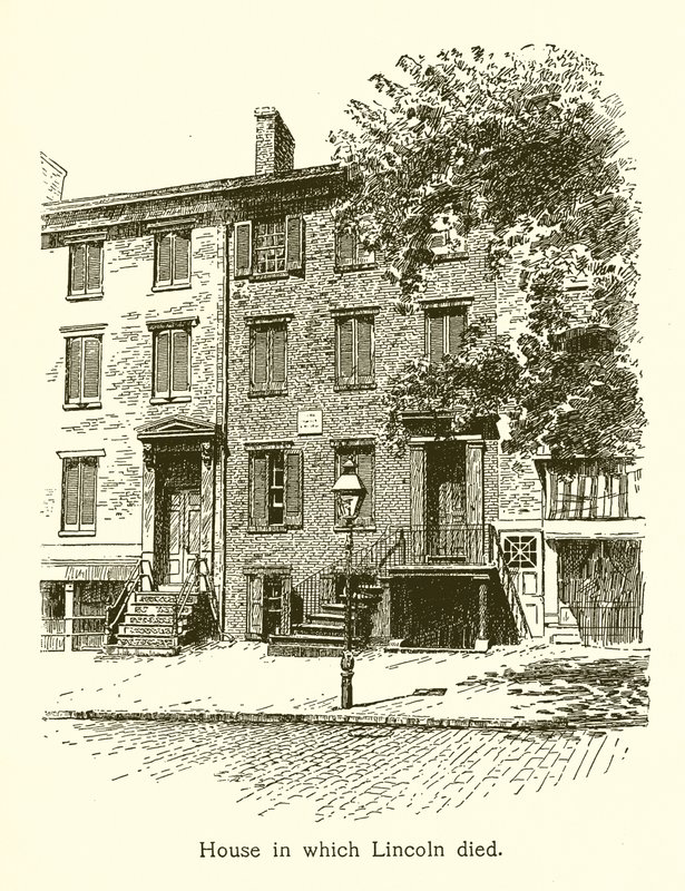 Hus, hvor Lincoln døde, Abraham Lincoln af American School