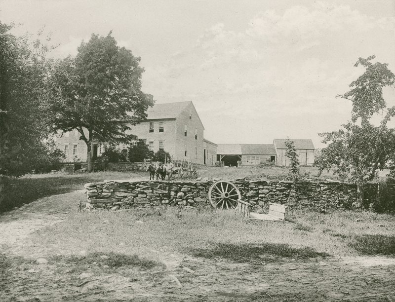 General Israel Putnams hus, Pomfret (fotogravure) af American School