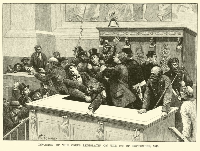 Invasion af Corps Legislatif den 4. september 1870 af American School