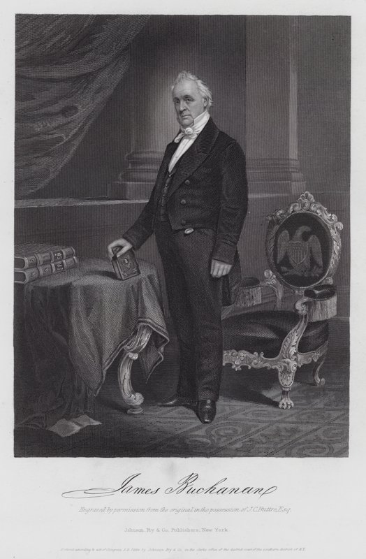 James Buchanan (gravering) af American School
