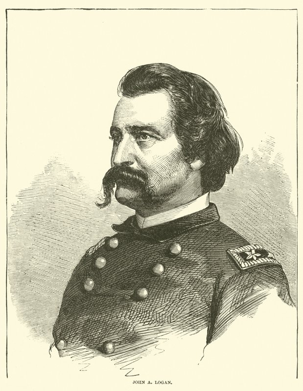 John A Logan, maj 1863 af American School