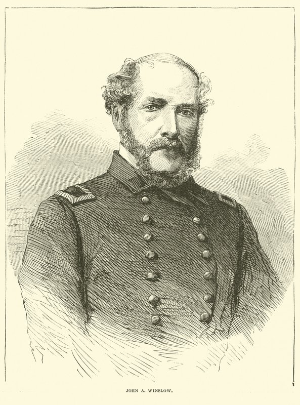 John A Winslow, januar 1863 af American School