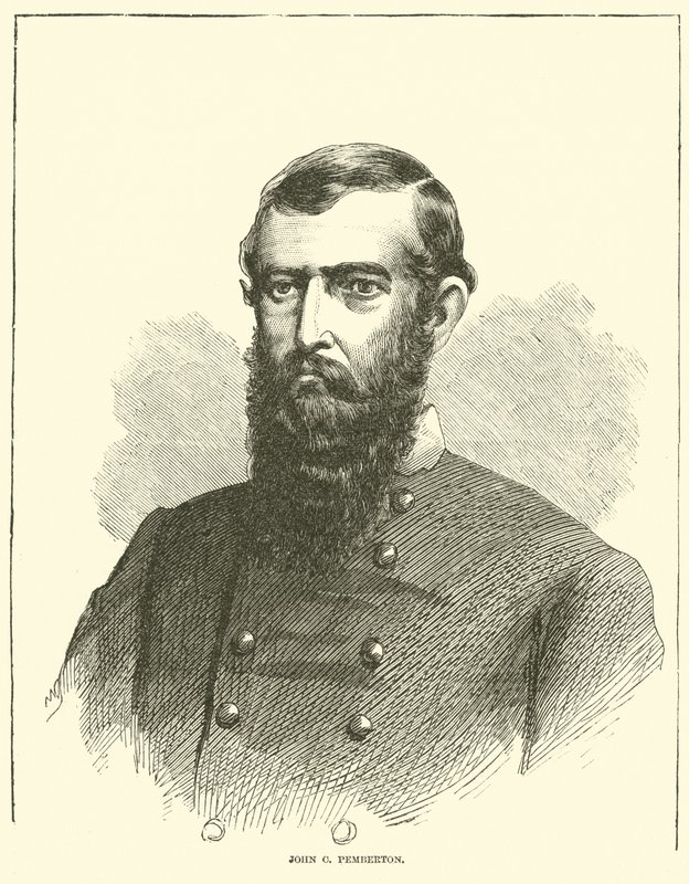 John C Pemberton, maj 1863 af American School