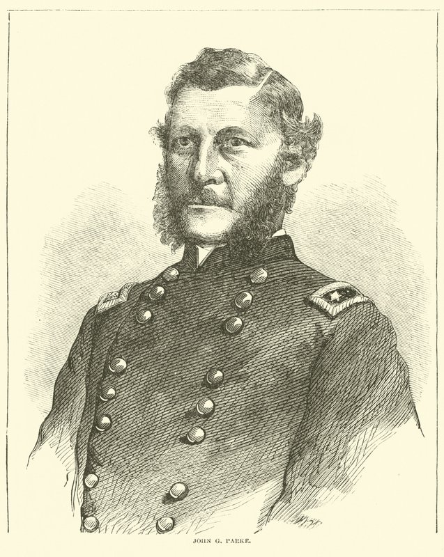 John G Parke, november 1863 af American School