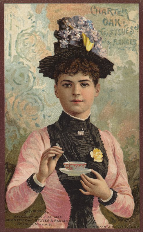 Lady omrørende tekop af American School
