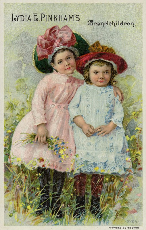 Lydia E Pinkhams børnebørn af American School