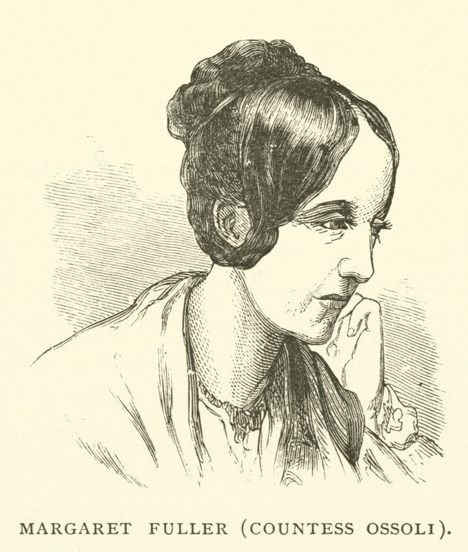 Margaret Fuller, grevinde Ossoli, amerikansk journalist og kvinderettighedsforkæmper (kobberstik) af American School
