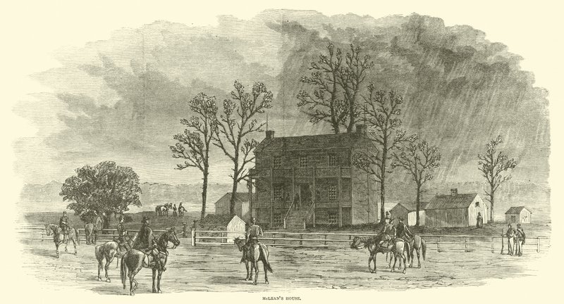 McLeans House, april 1865 af American School