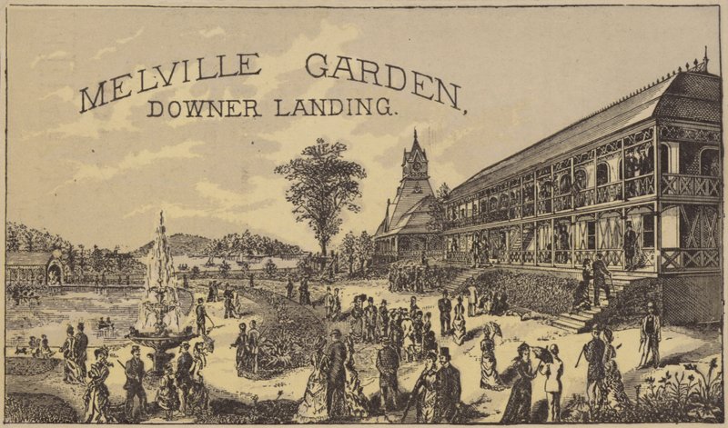 Melville Garden, Downer Landing af American School