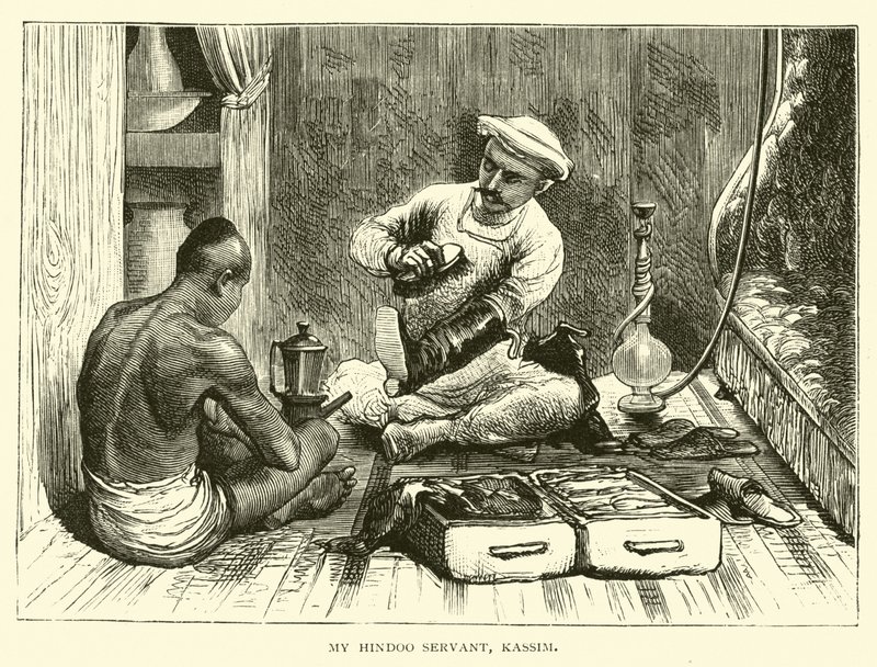 Min hindu-tjener, Kassim af American School