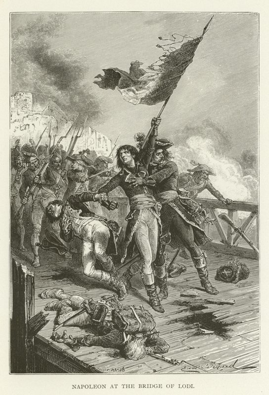 Napoleon ved Lodis bro af American School