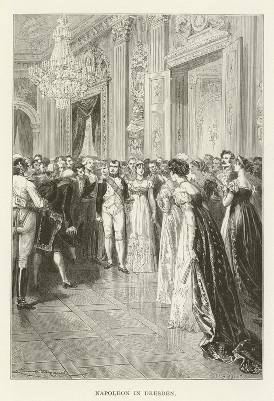 Napoleon i Dresden af American School
