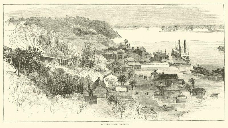 Natchez under bakken, maj 1862 af American School