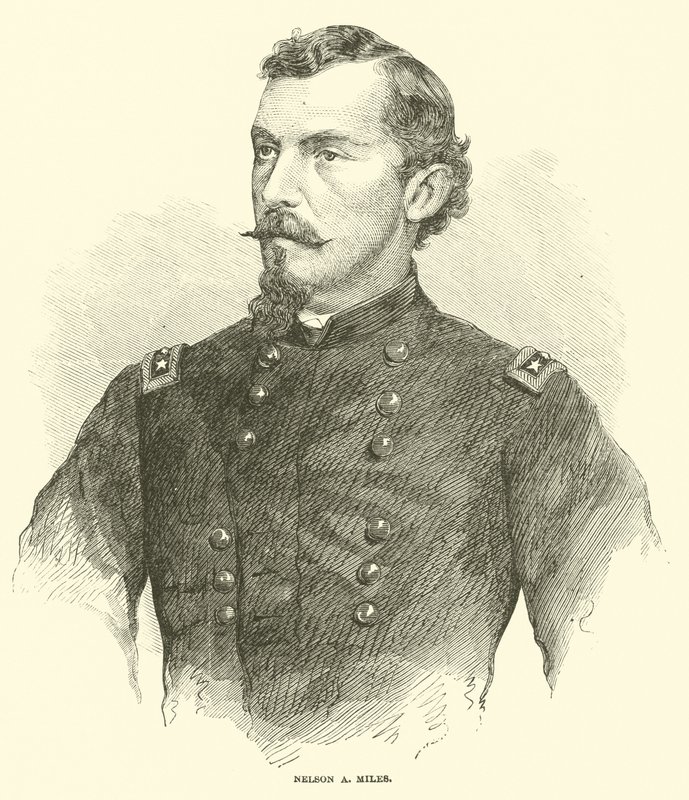 Nelson A Miles, april 1865 af American School