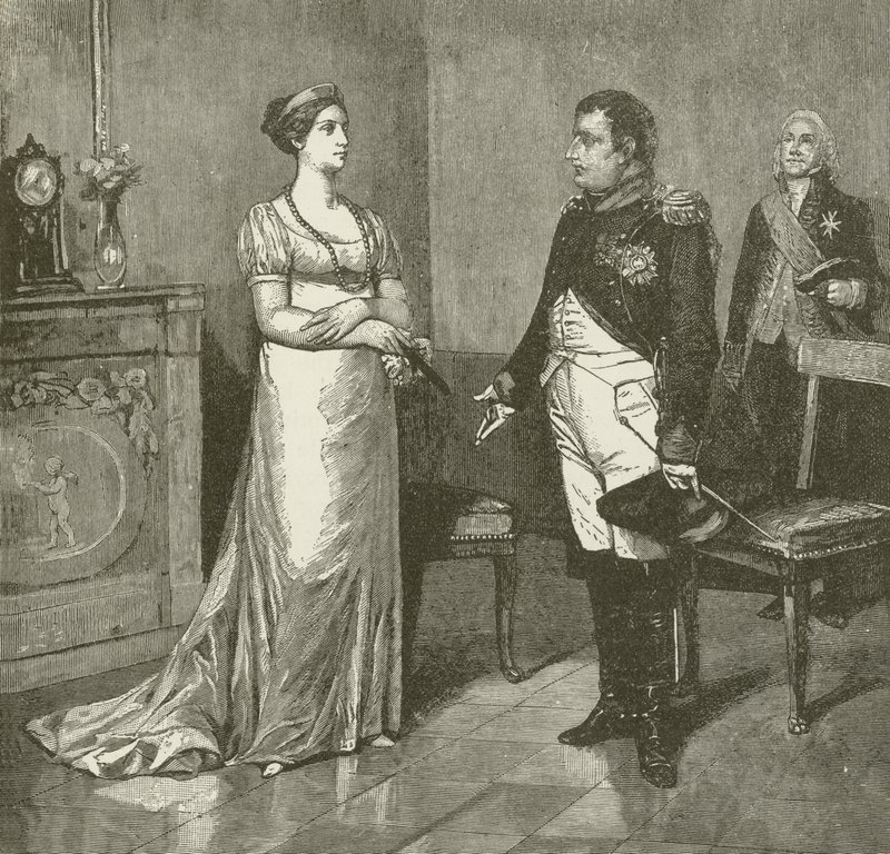 Napoleon meddeler Josephine sin skilsmisse af American School