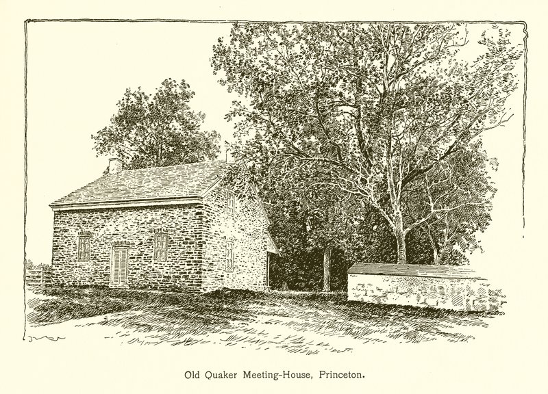 Old Quaker Meeting-House, Princeton af American School