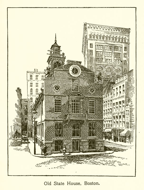 Old State House, Boston af American School