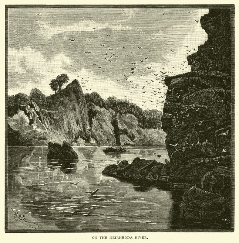 Ved Neirhedda-floden af American School