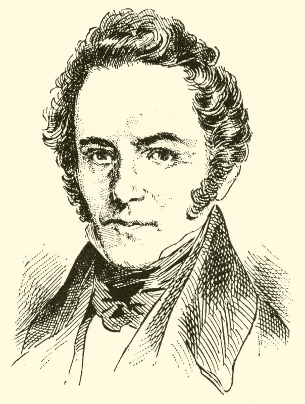 Peter (Joseph) Lindpaintner, 1791-1856 af American School