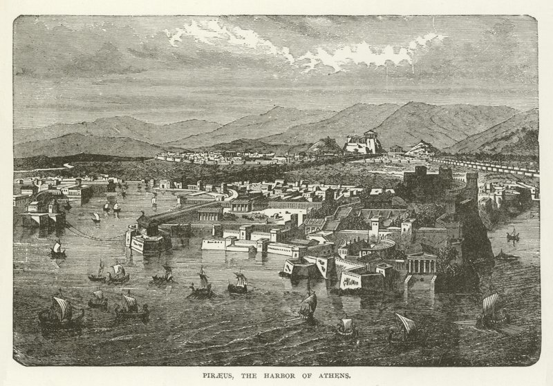 Piræus, Athens havn af American School