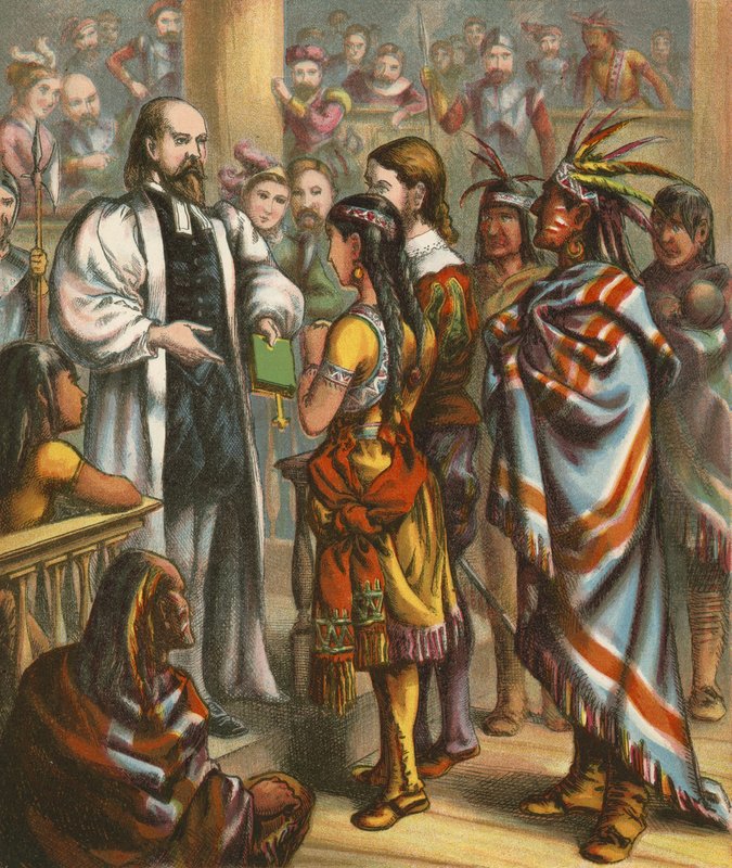 Pocahontas af American School