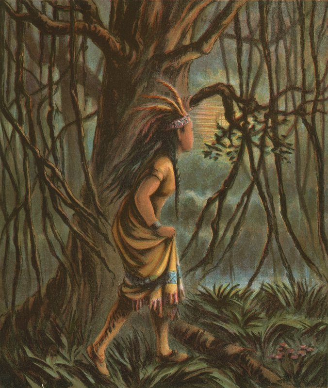 Pocahontas af American School