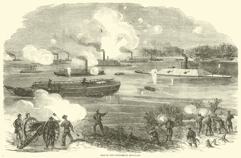 Raid af de konfødererede jernbeklædte, februar 1865 af American School