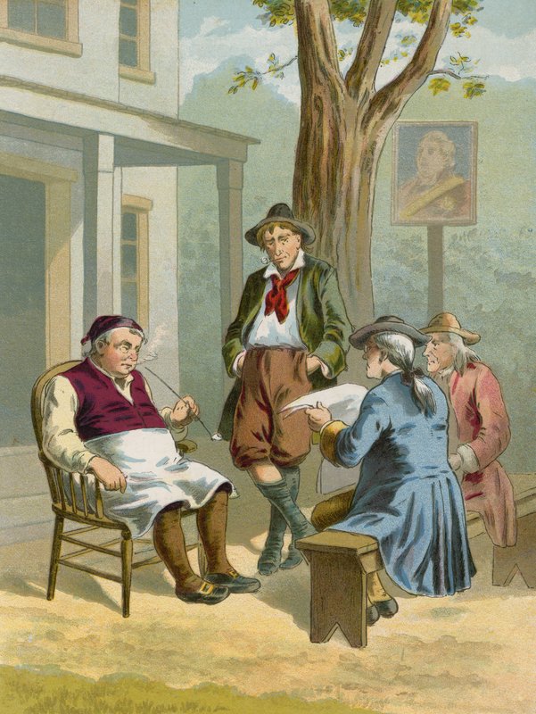 Rip at the tavern  af American School