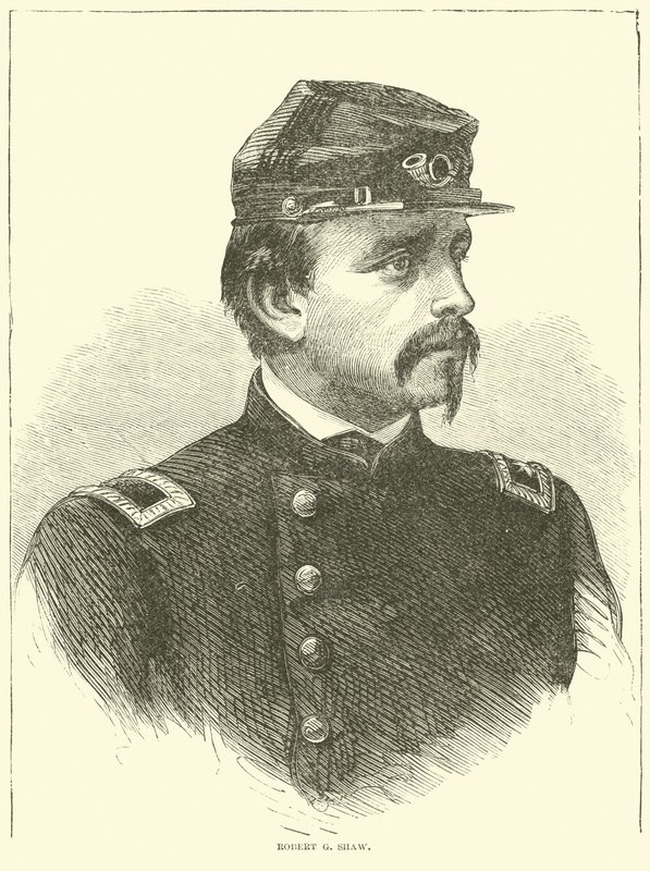 Robert G Shaw, juli 1863 af American School