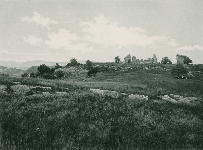 Ruinerne af Fort Ticonderoga (fotogravure) af American School