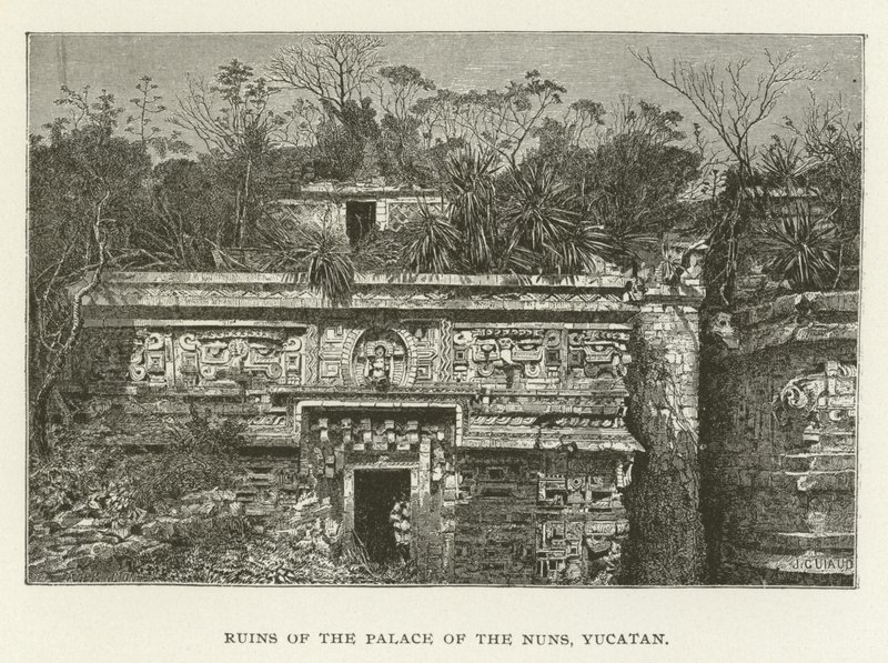 Ruinerne af Nonnernes Palads, Yucatan af American School
