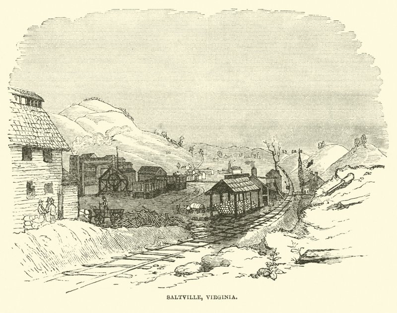 Saltville, Virginia, december 1864 af American School