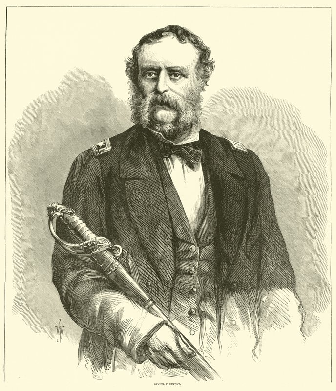 Samuel F Dupont, januar 1863 af American School