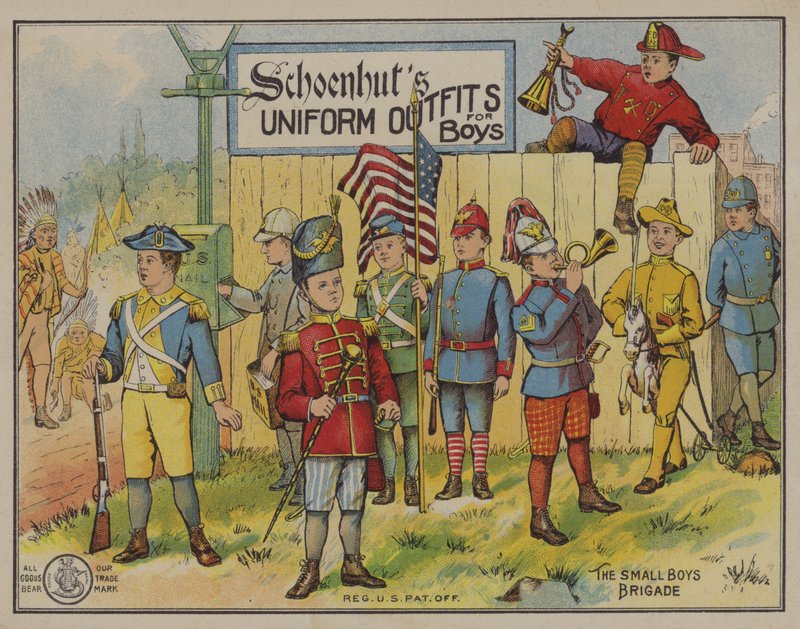 Schoenhuts Uniform Outfits til drenge af American School