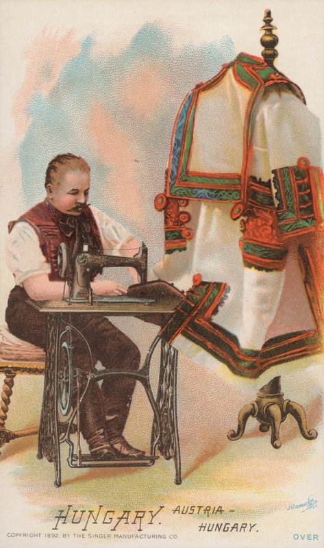 Symaskine, Ungarn, Østrig-Ungarn af American School