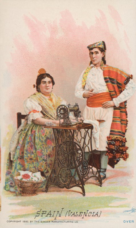Symaskine, Spanien, Valencia af American School