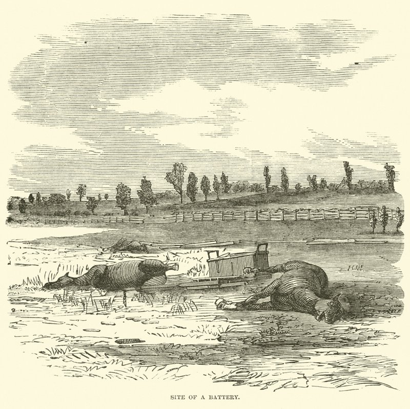 Sted for et batteri, september 1862 af American School
