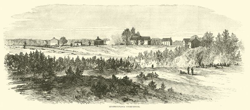Spotsylvania Courthouse, maj 1864 af American School