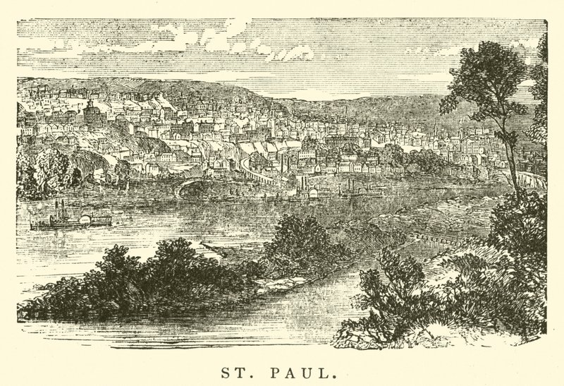 Sankt Paul (gravering) af American School