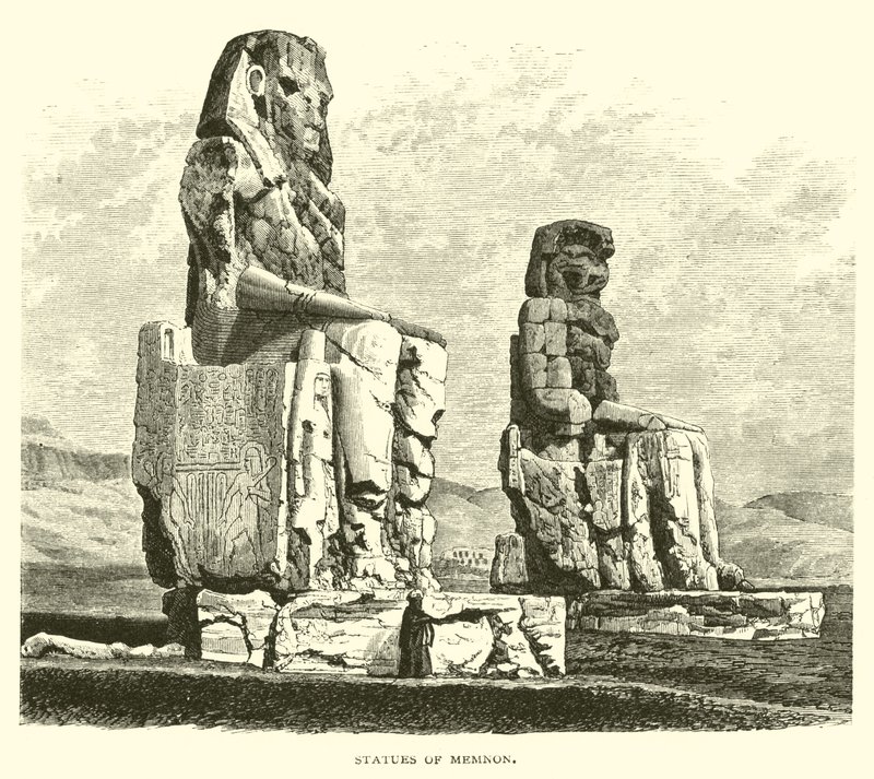 Statuer af Memnon af American School