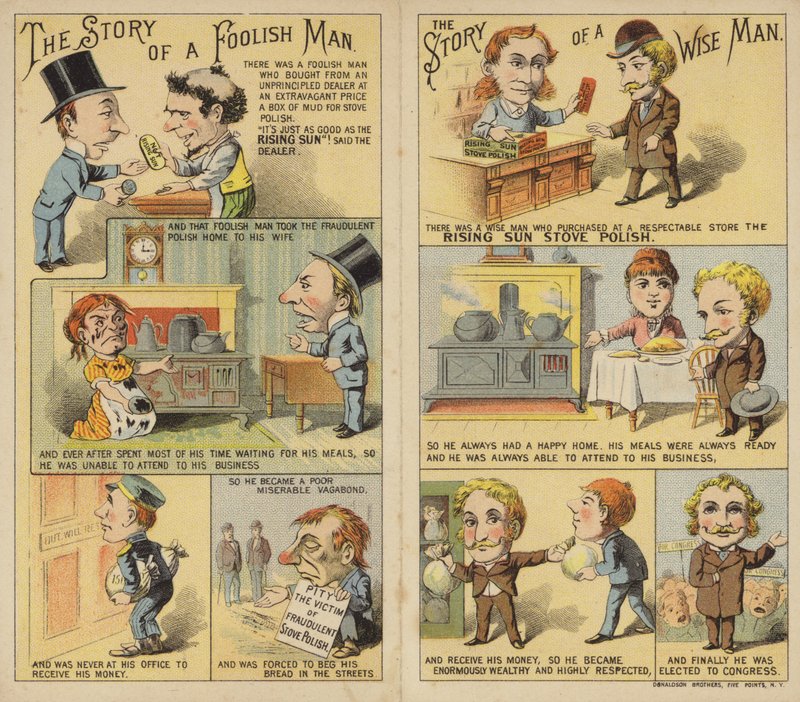 Historien om den vise mand og den tåbelige mand af American School