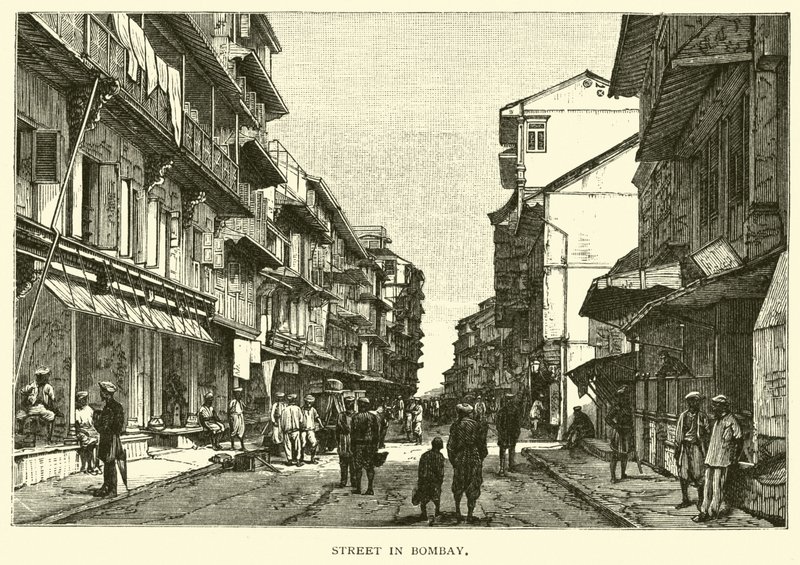 Gade i Bombay af American School