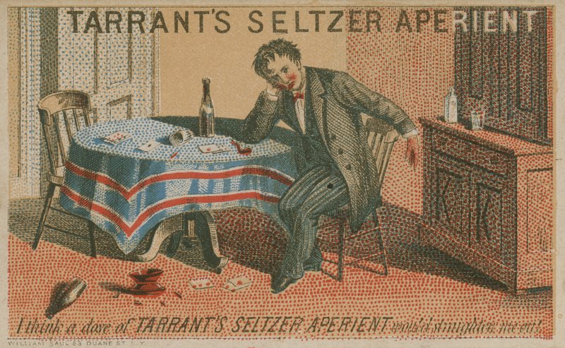Tarrants Seltzer Aperient, byttekort af American School