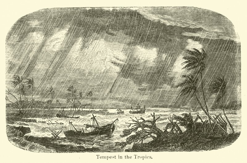 Storm i troperne af American School