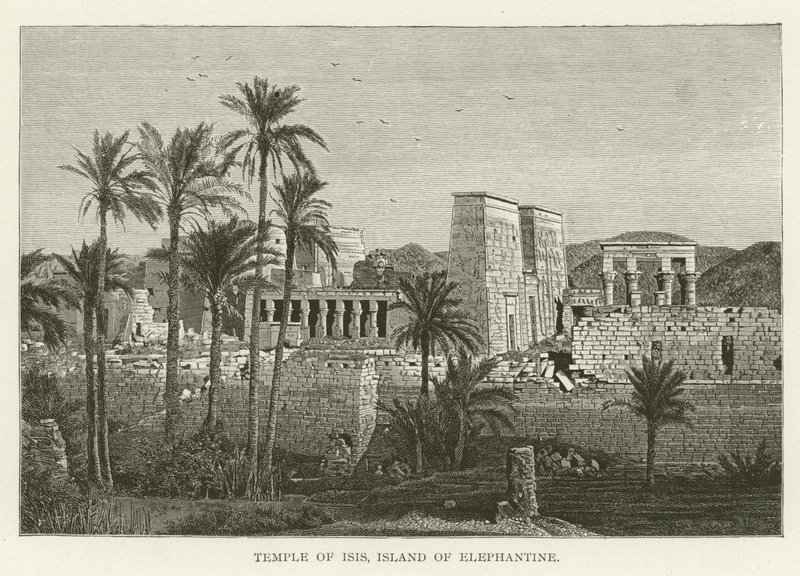 Temple of Isis, Island of Elephantine af American School