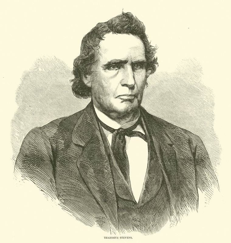 Thaddeus Stevens, januar 1866 af American School