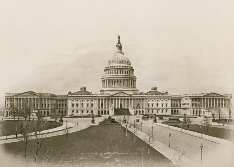The Capitol, Washington (fotogravure) af American School