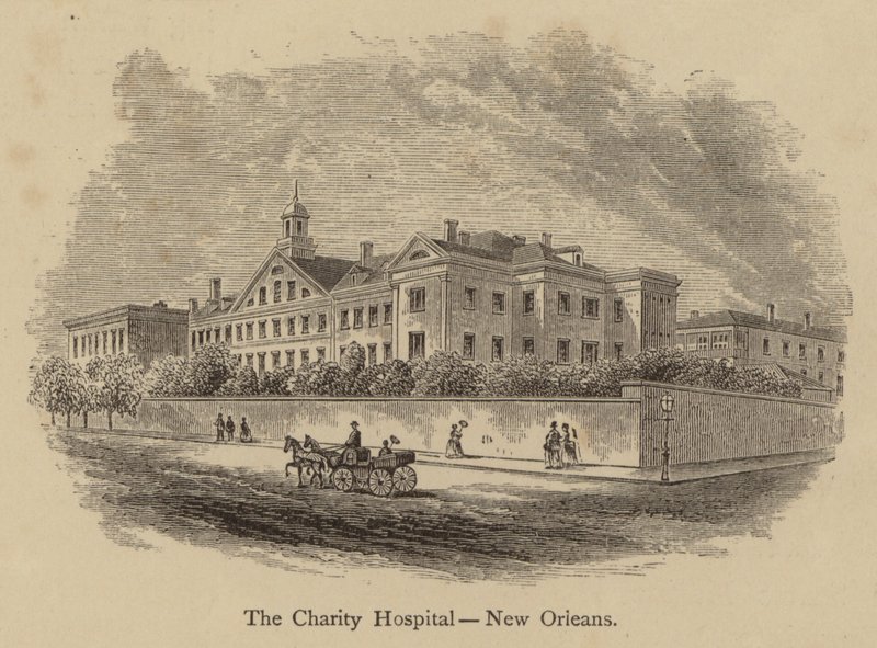 The Charity Hospital, New Orleans (gravering) af American School